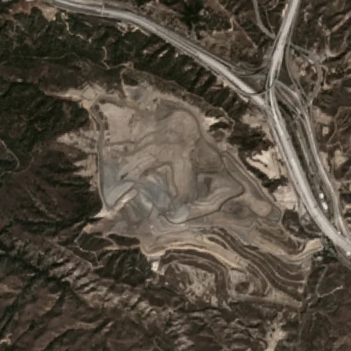 Satellite view of the landfill, 3 September to 2 November 2016