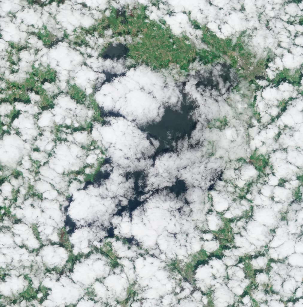 Cloudy Day in Lough Neagh, Northern Ireland