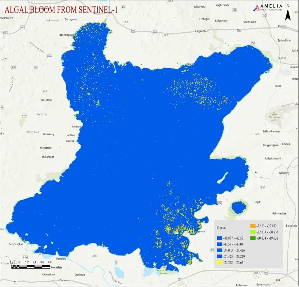 Amelia's SAR Analysis for Environmental Detection
